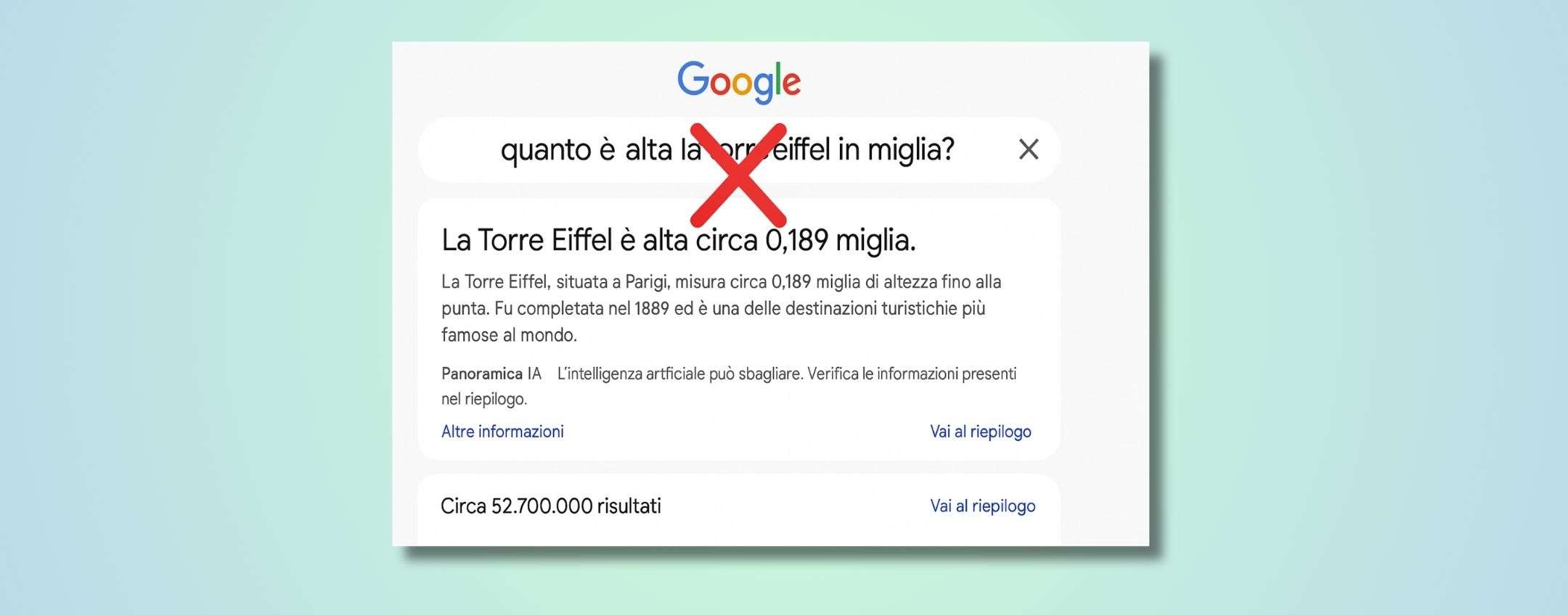 Eliminare le AI Overview da Google