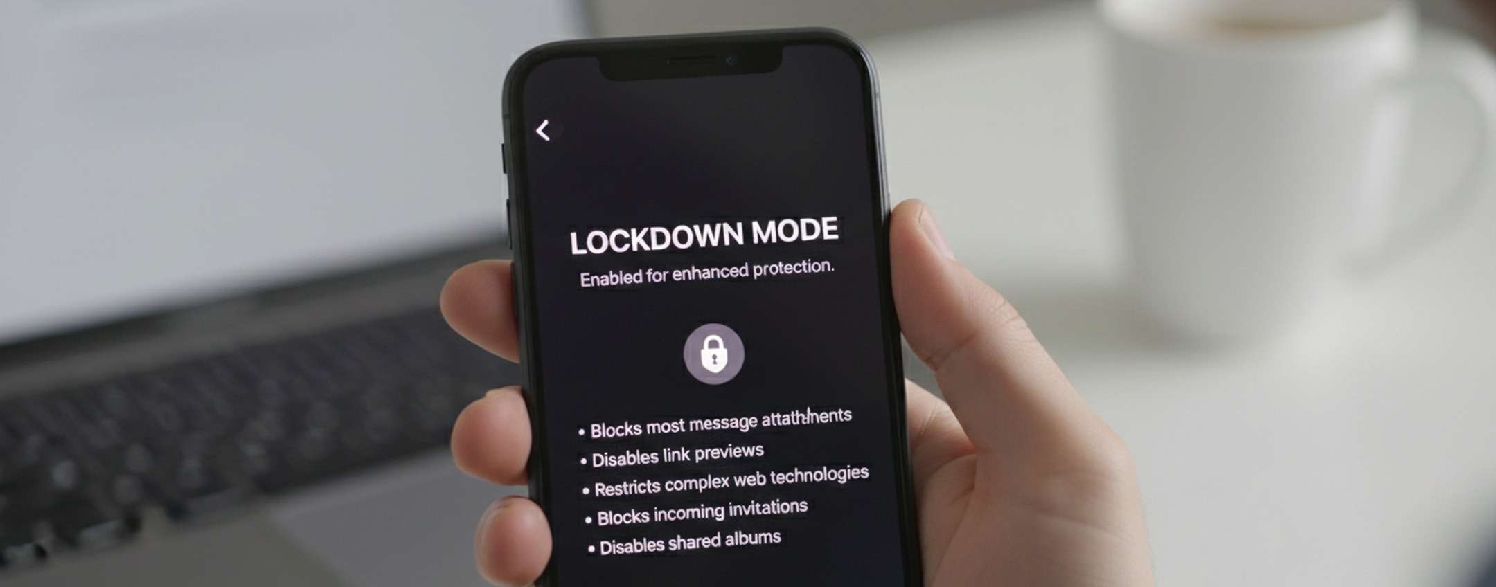 Lockdown Mode blocca l’accesso ai messaggi Signal