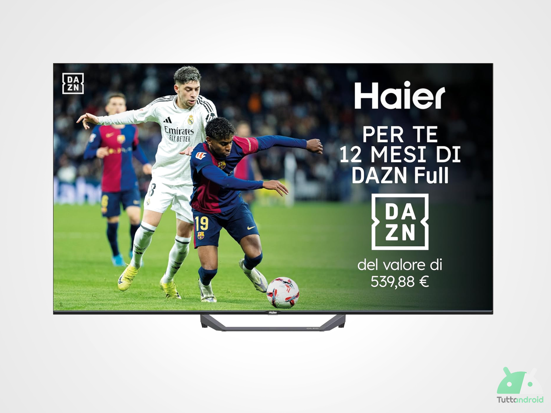 Google TV Haier 65″ in offerta a 549€