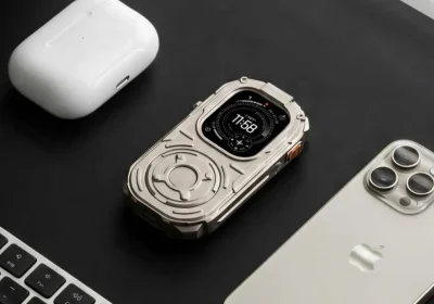 RePod Ultra, la custodia in titanio che trasforma Apple Watch in un mini smartphone