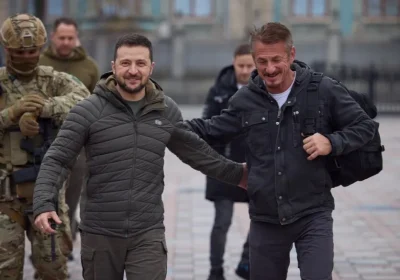 C’era un buon motivo per cui Sean Penn non era agli Oscar e quel motivo è l’Ucraina