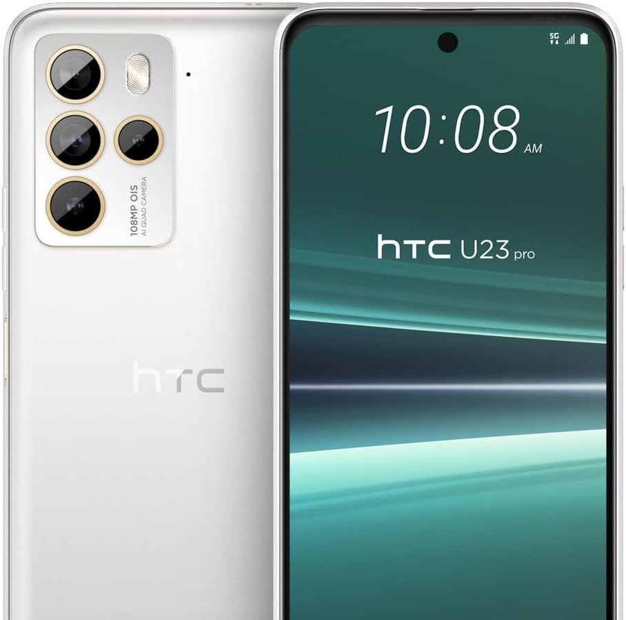 HTC U23 Pro 5G, Dual, 256GB 12GB, Snow White