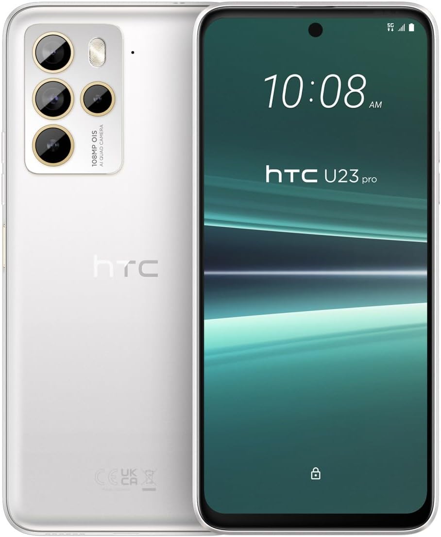 HTC U23 Pro 5G, Dual, 256GB 12GB, Snow White