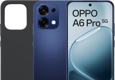 OPPO A6 Pro 5G – Unlocked Smartphone with AI, 8 GB RAM+256 GB, 6500 mAh Battery, 80 W Fast Charge, 120 Hz AMOLED Screen, IP69, 50 MP AI Camera, Dual SIM, Spanish Version – Blue