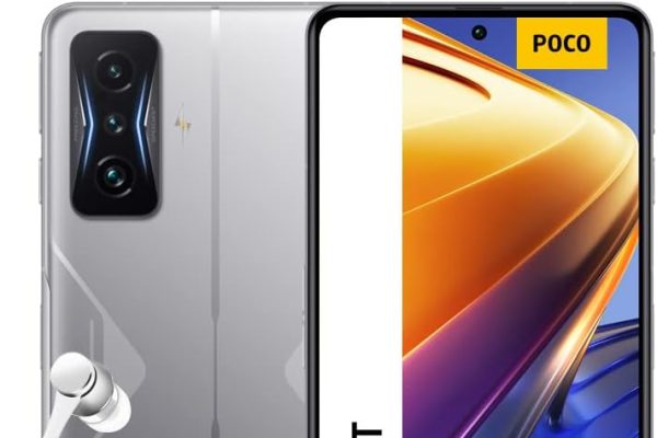POCO F4 GT 5G Smartphone 8+128GB, AMOLED E4 120Hz 6.67″ Display, Snapdragon 8 Gen 1, Triple Camera 64MP, 4700mAh HyperCharge 120W, Knight Silver (IT) Alexa Hands Free
