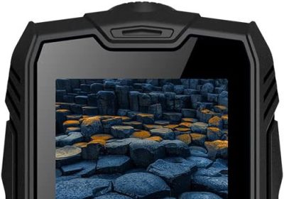 Hammer H Basalt 2.4 Inch Rugged Mobile Phone IP68 IK05 Dual Free SIM 2000 mAh Outdoor Mobile Phone without Contract, 2.8 Inch Colour Display, Rugged, Mega Battery 1800 mAh, Waterproof (IP68), Black