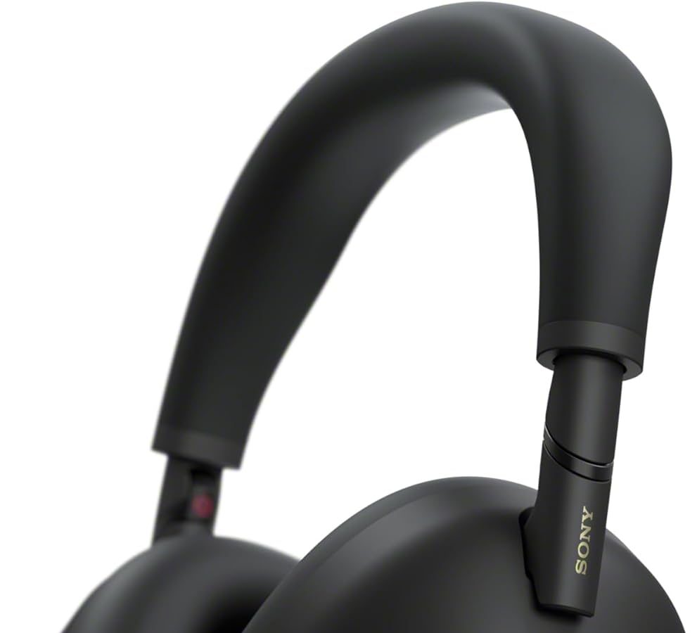 Sony WH-1000XM6 Premium Wireless Headphones with Noise Cancellation, Hi-Res Audio, Maximum Comfort, Foldable Design, Durable Case, 30 Hour NC On Battery, iOS and Android – Black