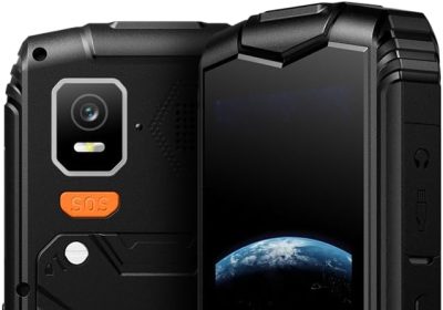 Hammer H Horizon LTE Rugged Phone without Contract, 3000mAh Battery, 64 GB, 2.8 Inch IPS Display, Large Keys, SOS Button, Torch, 2 MP Camera, FM Radio, USB-C, Dual SIM, IP68/MIL-STD-810H, Black