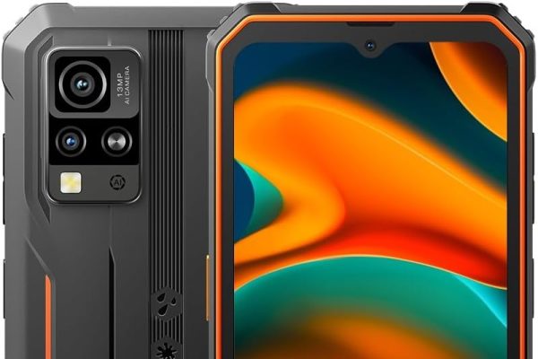 Blackview Rugged BV4800, 6GB+64GB(Extension 1TB), 6.56 inch HD+ 120Hz, ArcSoft® 13MP+5MP, Android 13 Dual SIM Waterproof Smartphone Mobile Phone Rugged IP68, Fingerprint, NFC Orange