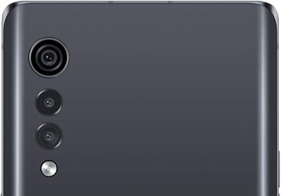 LG Velvet 5G Smartphone with Curved Glass, 6.8 Inch OLED Display, 48MP Sensor, 4300mAh Battery with Wireless Charging, IP68, 128GB/6GB, Android 10, Aurora Gray [Italy]