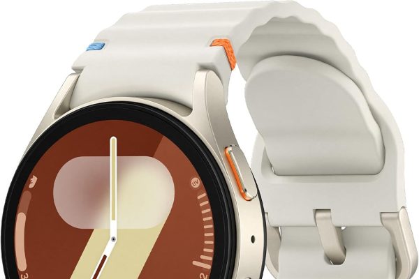 Samsung Galaxy Watch7 Smartwatch Galaxy AI Sleep Analysis Dual Finger Close Control Long Battery Life GPS BT Aluminium Touch Ring 40mm Cream