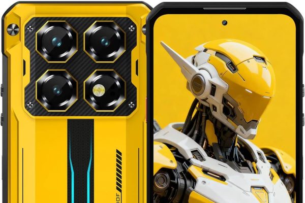 OUKITEL WP60 Smartphone Rugged 5G, Display 7.2″ HD+, RAM 16GB+32GB, 10000mAh Battery, 108MP Camera, Night Vision, Gorilla Glass 5, IP68/IP69K Certified, YELLOW