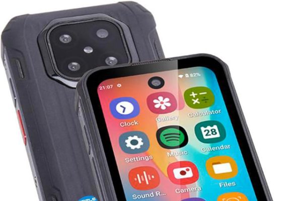SIMPLETEK – Rugged Mini Smartphone 3.88 Inch, 4G LTE – Android 12, 6GB RAM / 128GB ROM, Dual SIM, Ideal for the Elderly and Children