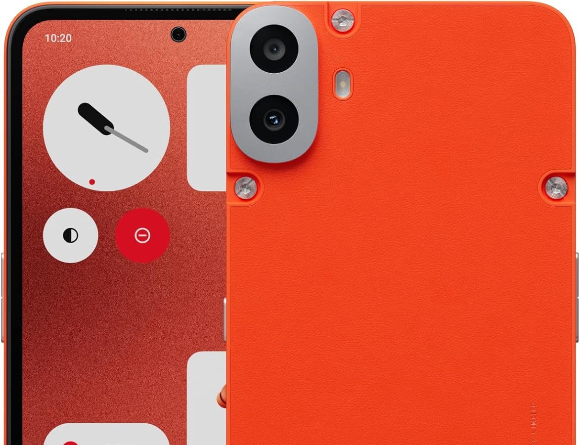 CMF Phone 1 8+128GB – Sony 50MP Rear Camera Smartphone with Ultra XDR, 6.67″ Super AMOLED Display and Nothing OS 2.6 – Orange