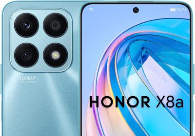 HONOR X8a Smartphone, Triple Camera 100MP, FullView Display, 6.7 Inch at 90Hz, 6GB + 128GB, Android 12, Dual SIM, Lake Cyan