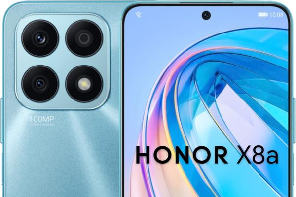 HONOR X8a Smartphone, Triple Camera 100MP, FullView Display, 6.7 Inch at 90Hz, 6GB + 128GB, Android 12, Dual SIM, Lake Cyan