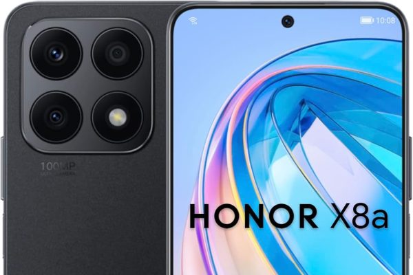 HONOR X8a Smartphone, Triple Camera 100MP, FullView Display 6.7 Inch at 90Hz, 6GB + 128GB, Android 12, Dual SIM, Midnight Black