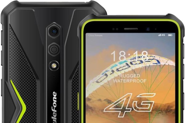 Ulefone Armor X12 Android 13 Rugged Phone – Up to 6GB RAM 32GB ROM, 256GB Expandable, 13MP Waterproof Camera, 4G Smartphone, Three Card Slots, NFC, 5.4″ Screen