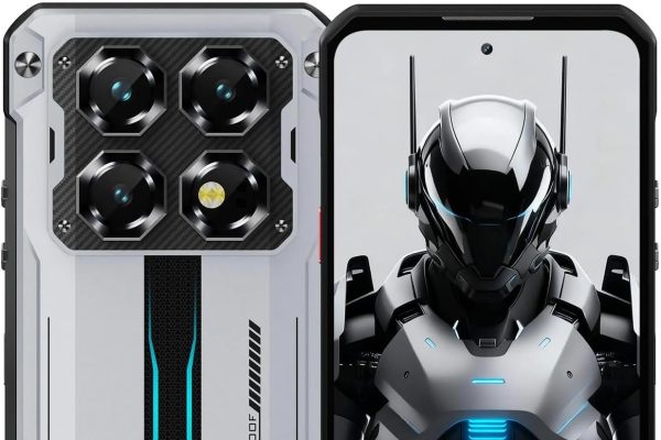 OUKITEL WP60 Smartphone Rugged 5G, Display 7.2″ HD+, 10000mAh Battery, 108MP Camera, Night Vision, Gorilla Glass 5, IP68/IP69K, RAM 16GB+32GB, Silver