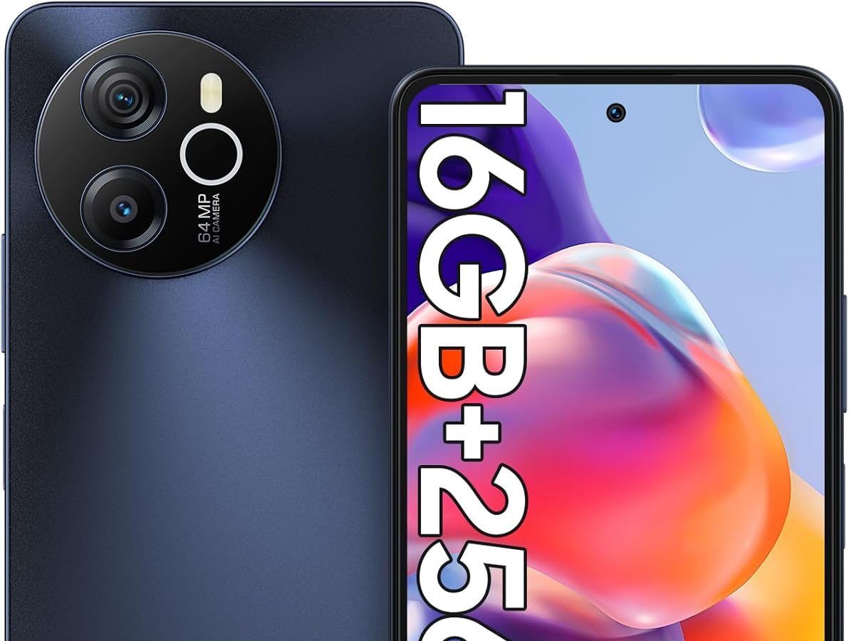 Blackview Smartphone, 16GB RAM+256GB ROM/2TB-TF, MediaTek Helio G99, 6.78” FHD+/120Hz, 64MP+13MP, 5000mAh/33W, Android 13, 4G Dual SIM Phone, NFC/Face ID/Fingerprint/OTG/3 Slot/3.5mm Jack