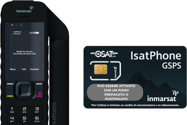 OSAT Inmarsat IsatPhone 2 – Global Satellite Phone with Reliable Voice Connection | Long Battery Life | GPS Tracking | Weatherproof Design