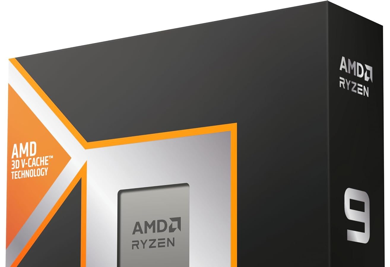 AMD Ryzen 9 9950X3D 3D V-Cache Processor, 16 Cores/32 Threads, 144MB Cache, 170W TDP,AM5 Socket, Boost Rate Up to 5.7GHz, DDR5 and PCIe 5.0