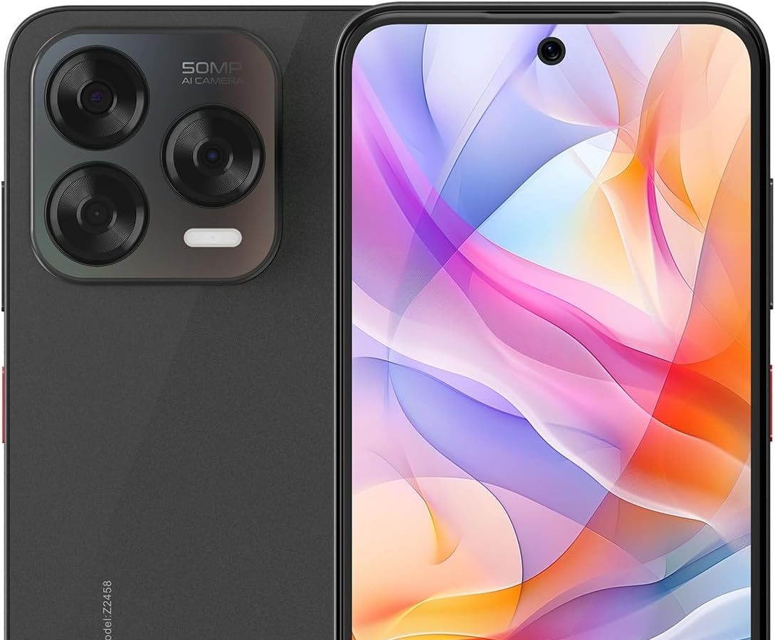 ZTE Blade V70 Vita Smartphone, 6.7″ FHD + Display (120Hz), 50MP Main Camera, 5000mAh Battery, 4GB RAM + 256GB Memory, Uncontracted Mobile Phone, Android 14, Dual SIM