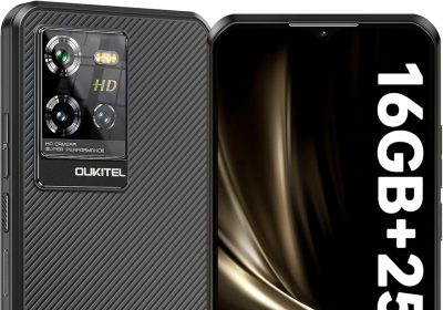 OUKITEL WP50 Rugged Smartphone 5G – 16GB RAM + 256GB ROM, 6.6 Inch, 48MP Camera+8MP, Battery 6500mAh Android 14 Unlocked Phone, 5G Dual SIM/IP68/IP69K Rugged Phone/NFC