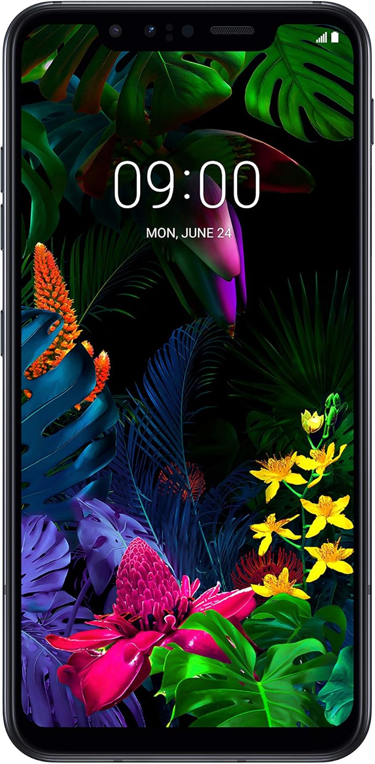 LG G8S Dual SIM Smartphone with Z Camera and Triple Rear Camera, OLED Display 6.21 inches, Memory 128GB, 6GB RAM, Android 9, Mirror Black