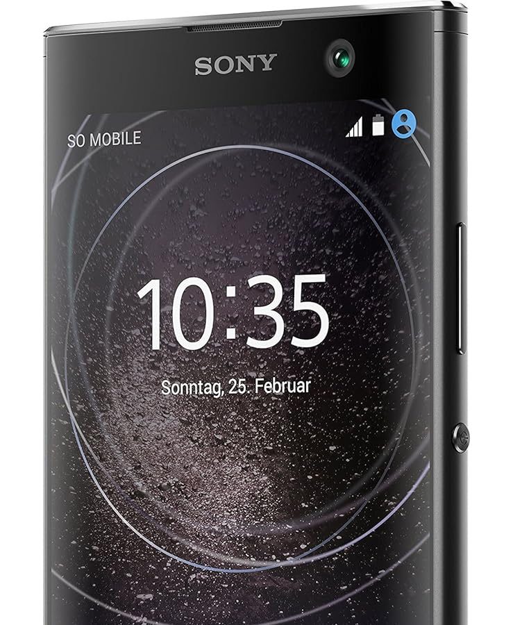Sony Xperia XA2 Dual-SIM Smartphone (13.2 cm (5.2″), Full HD Display, 32 GB Memory, 3 GB RAM, Android 8.0) Black – German Version