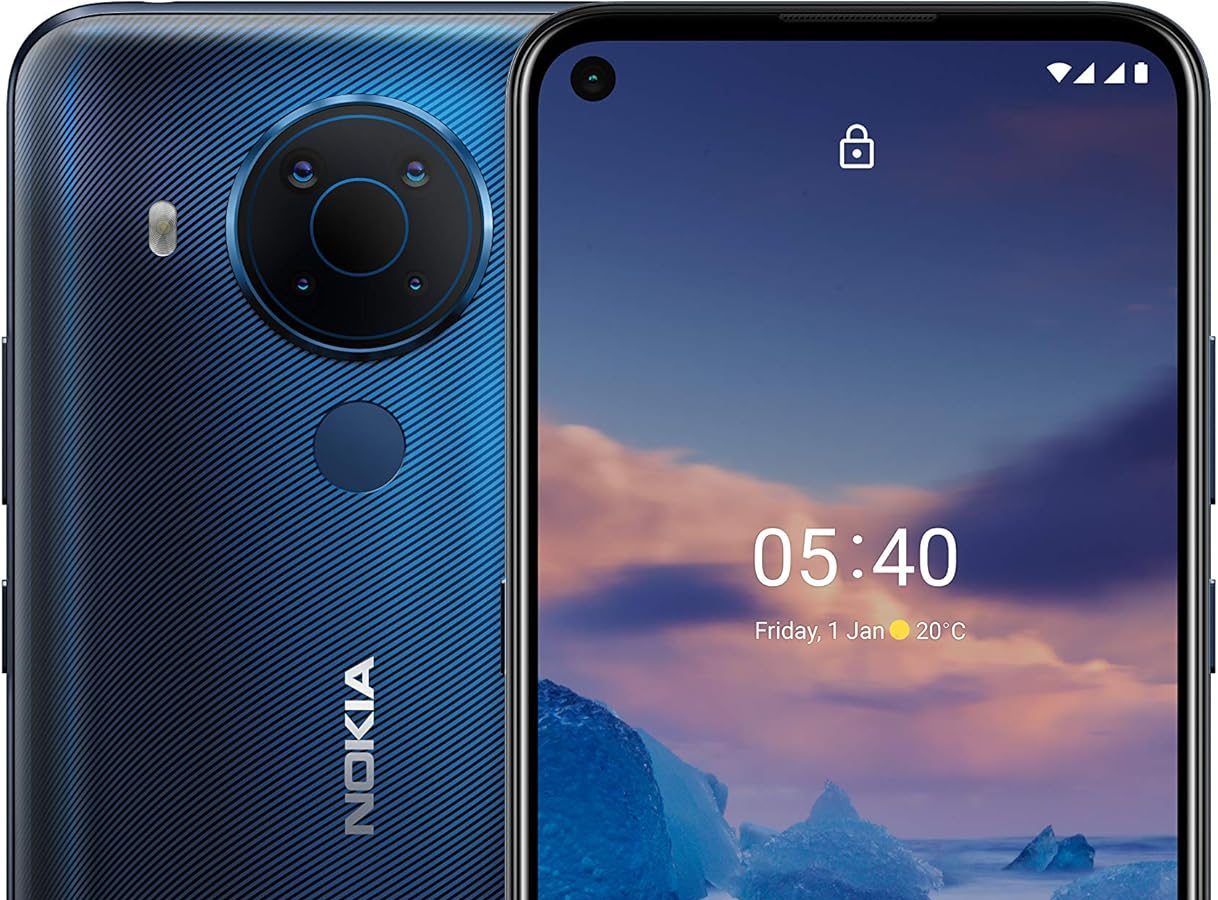 Nokia 5.4 4G 6.4″ Smartphone Dual SIM 4GB RAM 64GB Unlocked – Polar Night A