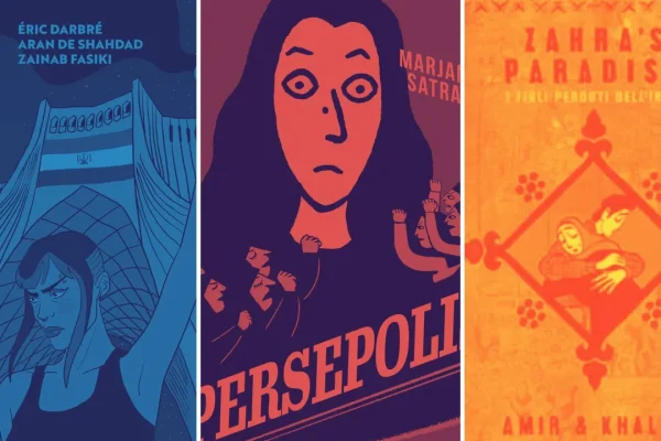 I fumetti che raccontano l’Iran: la rivoluzione di Khomeini, il regime degli ayatollah, le speranze e le ribellioni di un popolo