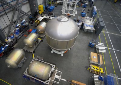 Blue Origin sta assemblando il secondo lander lunare Blue Moon MK1