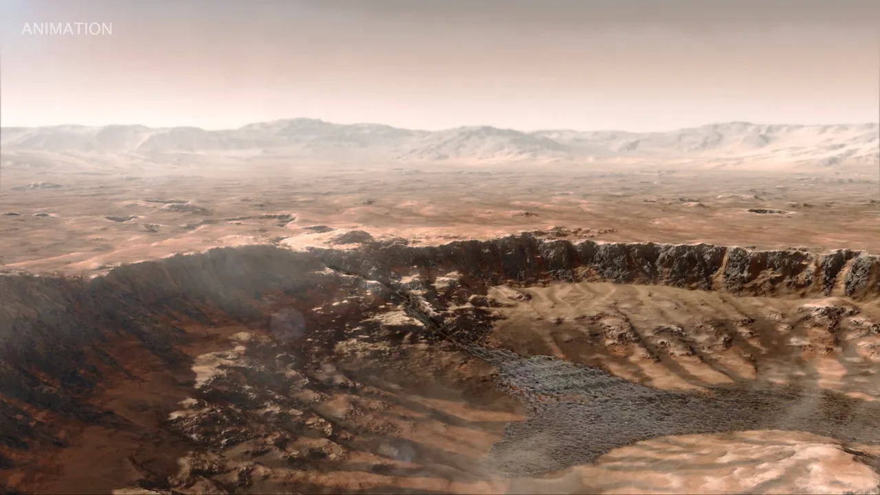 Marte, Perseverance ha scovato un antico delta fluviale sepolto sotto la superficie del pianeta rosso