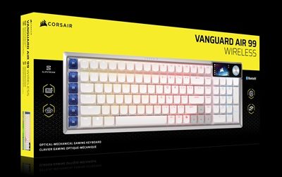 Corsair Vanguard Air 99 Wireless: non si era mai vista una tastiera gaming così professionale
