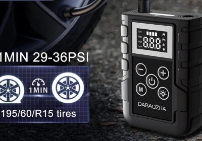 Costa meno di 17€ ma gonfia fino a 150 PSI e ha batteria da 4.000 mAh: il compressore portatile che salva in ogni emergenza