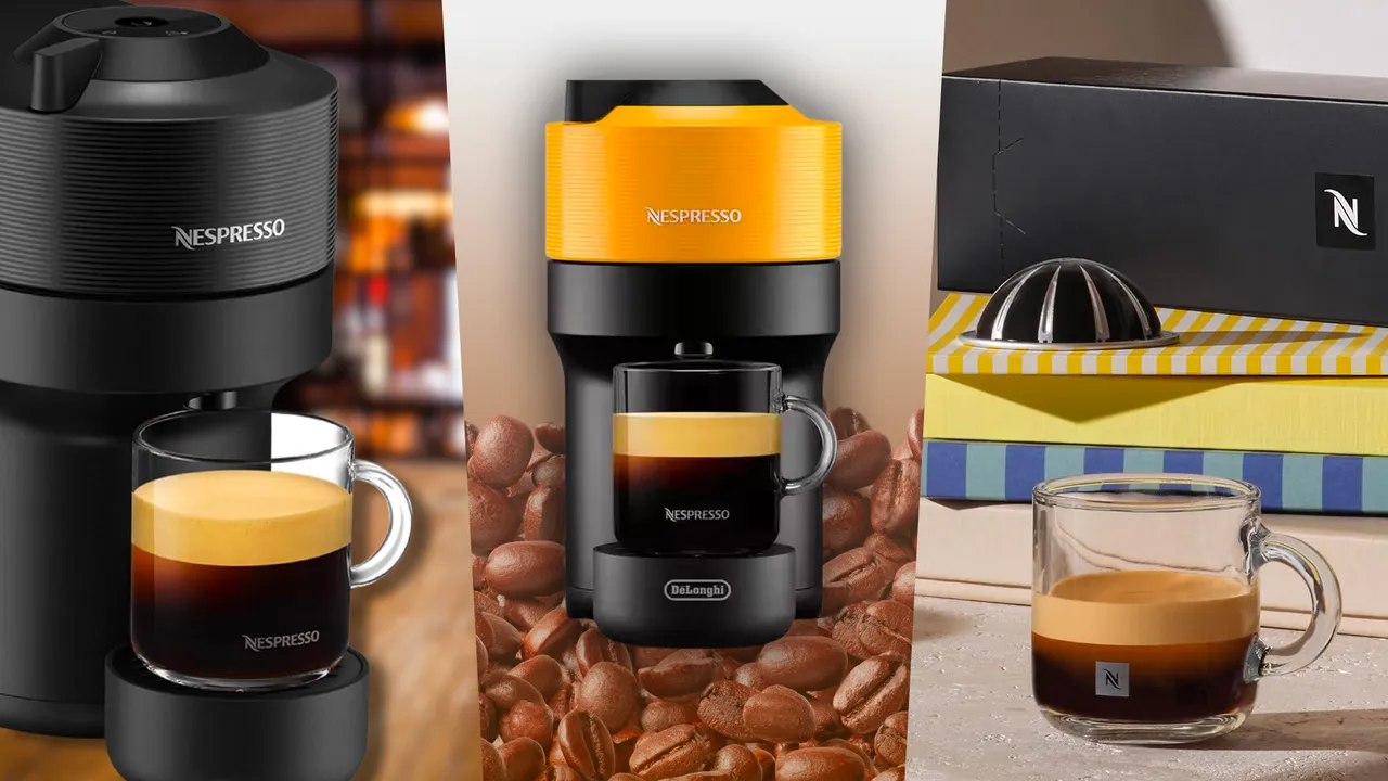 La macchina da caffè Nespresso per divertirti con decine di gusti adesso su Amazon costa quasi la metà