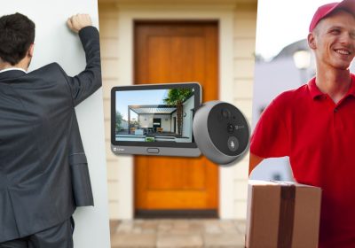 Consegna a casa o scocciatore? Con questo spioncino digitale in offerta scopri subito chi ha suonato, ovunque tu sia