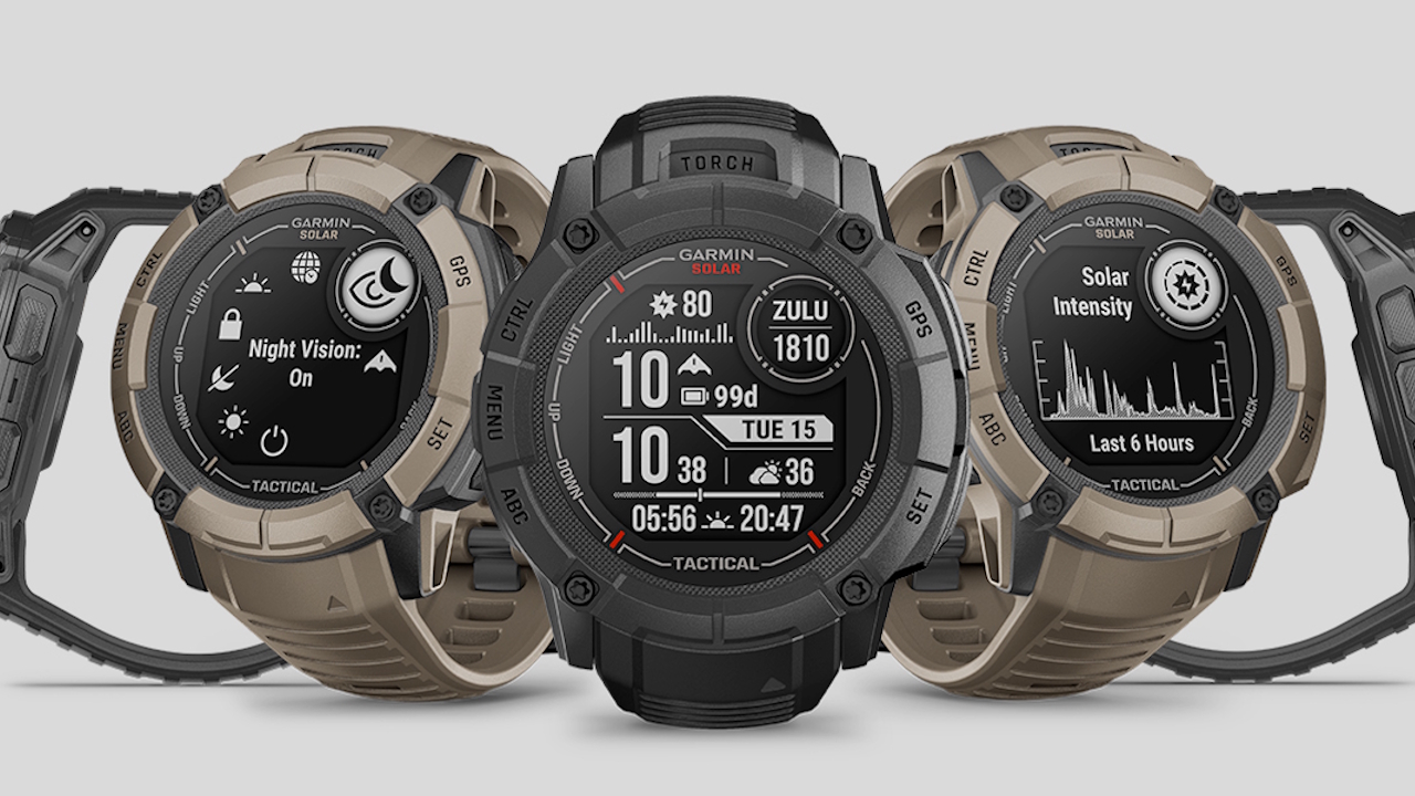 Garmin Instinct 2X Solar Tactical a 259€ (-240€ rispetto al listino): smartwatch rugged con autonomia (quasi) infinita e torcia LED