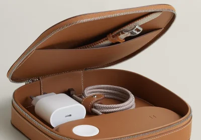 Hermès Paddock Duo, il set di ricarica MagSafe per Apple da quasi 4mila euro