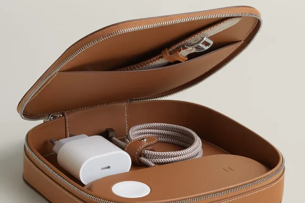 Hermès Paddock Duo, il set di ricarica MagSafe per Apple da quasi 4mila euro