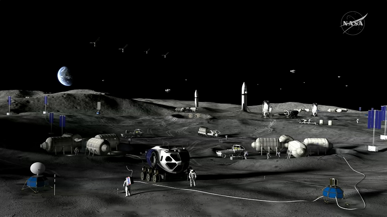 L'ambiziosa base lunare permanente sulla superficie secondo la NASA