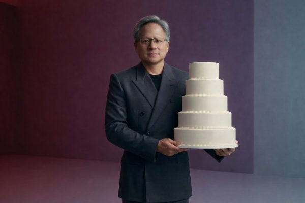 La torta a 5 strati più costosa del mondo? È l'IA e il pasticcere è Jensen Huang