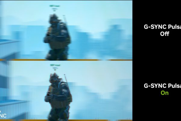 NVIDIA aggiorna G-Sync Pulsar: migliorata la nitidezza sotto i 90 FPS e arriva il supporto ai 60 Hz fissi