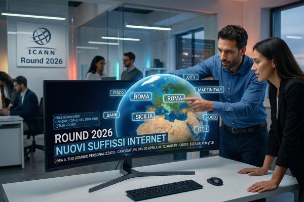 Nuovi suffissi internet 2026: per la seconda volta nella storia si possono creare estensioni personalizzate