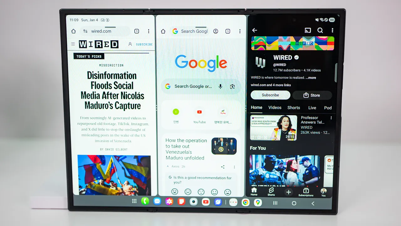 Il Trifold di Samsung è già al capolinea, è troppo costoso da produrre: meglio puntare su un Fold più largo