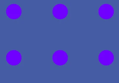 Quanti puntini viola e blu vedete? Ecco la nuova illusione ottica che farà impazzire il vostro cervello (e i vostri occhi)