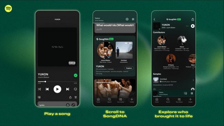 Spotify si arricchisce ancora: arriva SongDNA, tutto sulla tua musica preferita