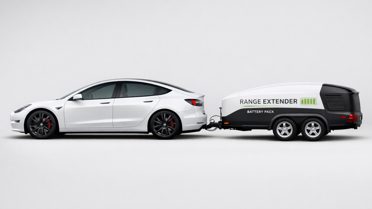 Tesla, maggiore autonomia grazie a una rimorchio-batteria? Il brevetto che sorprende