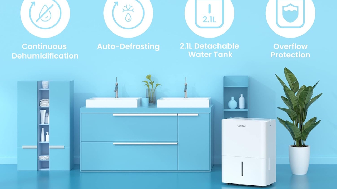 Umiditร e muffa addio a 99โฌ: questo deumidificatore da 10L/24h รจ tra i piรน venduti su Amazon